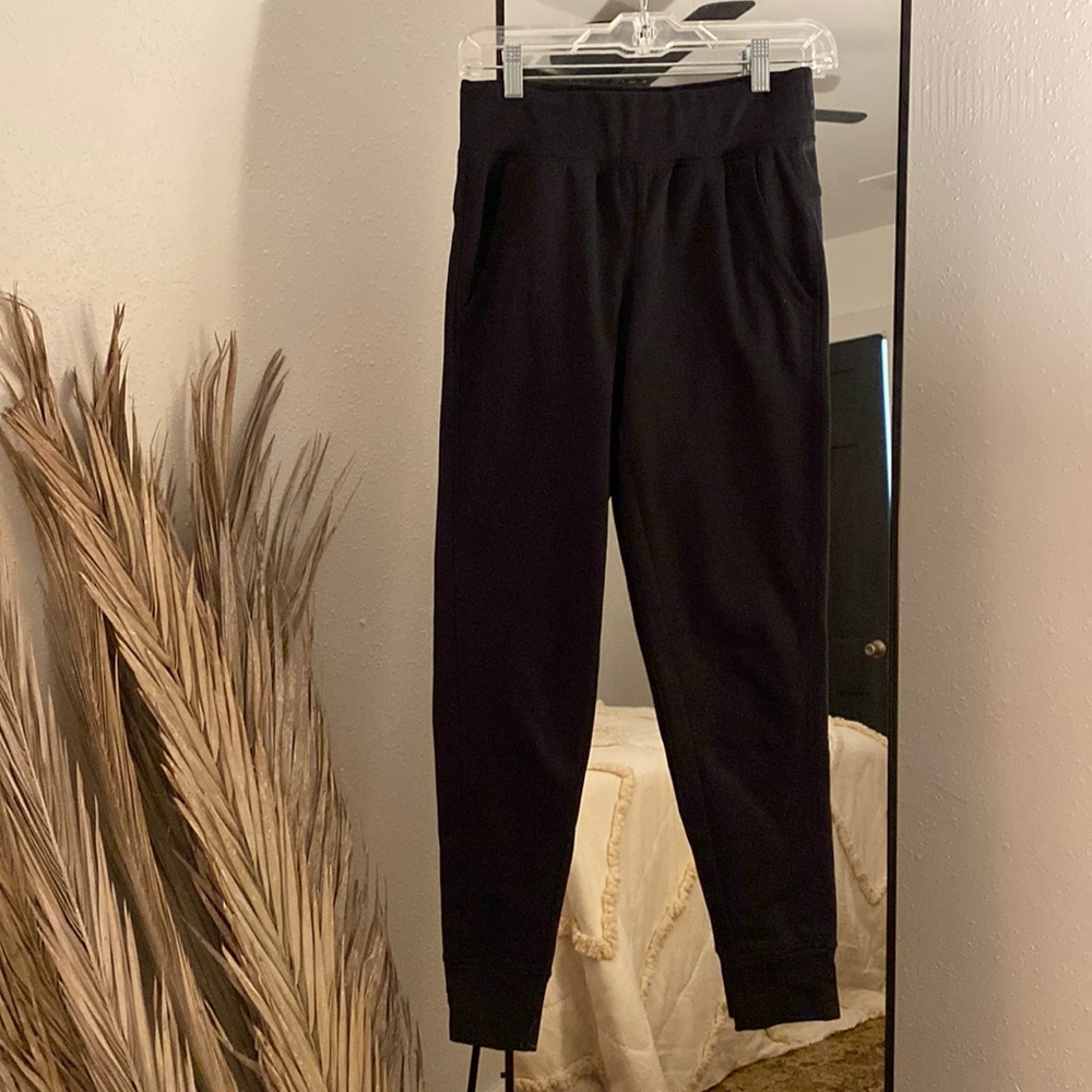 Champion Black Joggers with Pockets - XS